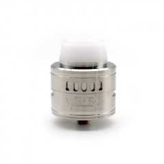 YFTK Warhead Style 316SS RDA Rebuildable Dripping Atomizer w/ BF Pin 30mm- Silver