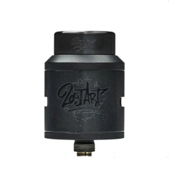 Authentic 528 Custom Lost Art Goon V1.5 24mm RDA Rebuildable Dripping Atomizer w/ BF Pin - Black