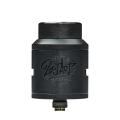 528 Custom Lost Art Goon V1.5 Style 24mm RDA Rebuildable Dripping Atomizer w/ BF Pin - Black