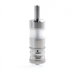 Lysen Vazzling FEV V4.5 Style 23mm RTA Rebuildable Tank Atomizer w/Logo - Silver