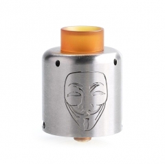 Authentic Timesvape Mask 30mm RDA Rebuildable Dripping Atomizer w/ BF Pin - Silver