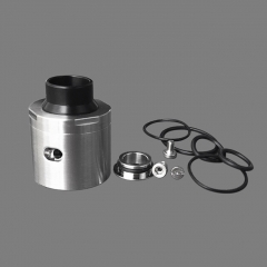 YFTK Hellfire Strike Style 22mm RDA 316SS Rebuildable Dripping Atomizer w/BF Pin - Silver