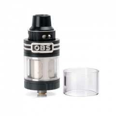 Authentic OBS Engine 25mm RTA Rebuildable Tank Atomizer 5.2ml - Black