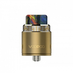 Authentic VOOPOO Rune 24.6mm RDA Rebuildable Dripping Atomzier w/ BF Pin - Gold