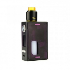  Authentic Nikola Niagara PEI 100W VW Variable Wattage Squonk Box Mod + RDA Kit +6ml Bottle - Purple