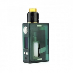  Authentic Nikola Niagara PEI 100W VW Variable Wattage Squonk Box Mod + RDA Kit +6ml Bottle - Green