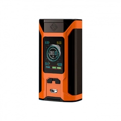 Authentic Wismec Sinuous RAVAGE230 200W TC VW APV Mod  - Gloss Orange