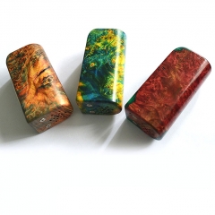 Authentic Yiloong Fog Box 75W DNA75 3000mAh TC VW Variable Wattage Stabilized Wood Box Mod - Random Color