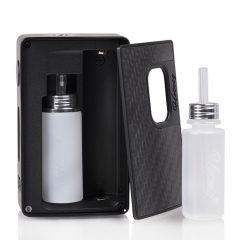Authentic Hotcig RSQ 80W Squonk TC VW Variable Wattage Box Mod - Gray
