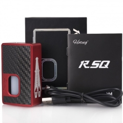 Authentic Hotcig RSQ 80W Squonk TC VW Variable Wattage Box Mod - Gray