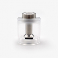 (Ships from Germany)ULTON Replacement PMMA Bell Cap w/Short Chimney for FEV 3/4/4.5 Atomizer 3.5ml - Transparent