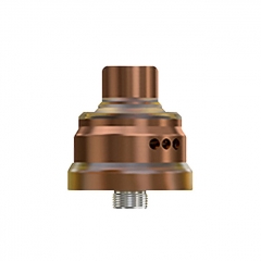 Authentic Wismec Tobhino BF 22mm RDA Rebuildable Dripping Atomizer w/BF Pin - Bronze