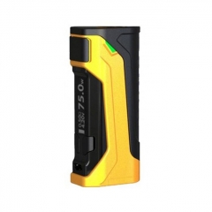 Authentic Wismec CB-80 80W TC VW Variable Wattage Box Mod - Yellow