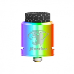 Authentic EHpro Panther 24mm RDA Rebuildable Dripping Atomizer w/BF Pin - Rainbow