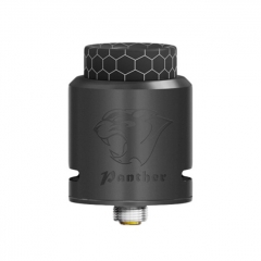 Authentic EHpro Panther 24mm RDA Rebuildable Dripping Atomizer w/BF Pin - Black