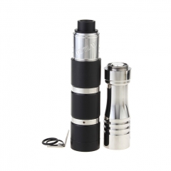 SOB V2 Style 18650 Hybrid Mechanical Mod + Extra 18650 Sleeve Kit - Black