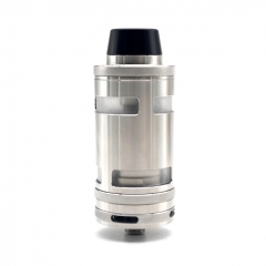 ULTON Typhoon GT4 Style 316SS RTA Rebuildable Tank Atomizer 5ml (1:1 with Logo) - Silver