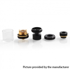 Mage V2 24mm RTA Rebuildable Tank Atomizer 3.5ml - Black Gold