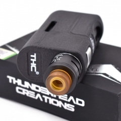 Authentic THC Thunderhead Creation Storm BF Squonker 18650/20700/21700 w/8ml Bottle Kit - Black