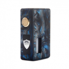 Authentic Vpdam Leon Resin Squonk Box 18650/20700 Mod w/ 7.0ml Bottle - Black Yellow