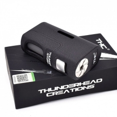 Authentic THC Thunderhead Creation Storm BF Squonker 18650/20700/21700 w/8ml Bottle Kit - Black