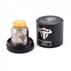 Authentic Thunderhead Creation THC Tauren RDA 24mm RDA Rebuildable Dripping Atomizer w/BF Pin - Silver