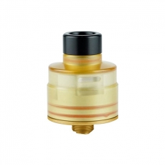 Kaonashi Style 22mm RDA Rebuildable Dripping Atomizer w/ BF Pin - Yellow