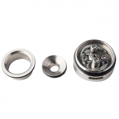 Dvarw MTL Style RTA 22mm Rebuildable Tank Atomizer 5ml - Silver
