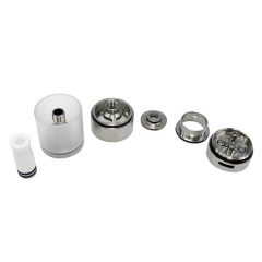 Dvarw MTL Style RTA 22mm Rebuildable Tank Atomizer 5ml - Silver