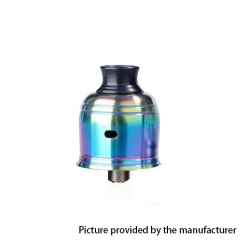 Authentic Hotcig Castle 22mm RDA Rebuildable Dripping Atomizer w/BF Pin - Rainbow