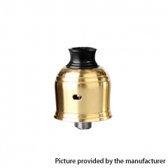 Authentic Hotcig Castle 22mm RDA Rebuildable Dripping Atomizer w/BF Pin - Gold