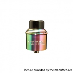 Vital Style 24mm RDA Rebuildable Dripping Atomizer w/ BF Pin - Rainbow