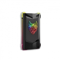 Authentic Snowwolf Mfeng Limited Edition 200W TC VW Variable Wattage Box Mod - Black + Rainbow