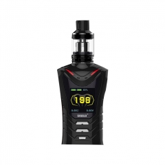 Authentic Sigelei Sobra 198W TC VW Variable Wattage Box Mod + Sobra Tank Kit (Painting Edition) - Black