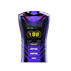 Authentic Sigelei Sobra 198W TC VW Variable Wattage Box Mod (Painting Edition) - Purple