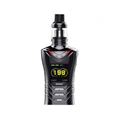 Authentic Sigelei Sobra 198W TC VW Variable Wattage Box Mod + Sobra Tank Kit (Painting Edition) - Gun Metal