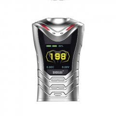 Authentic Sigelei Sobra 198W TC VW Variable Wattage Box Mod (Painting Edition) - Silver