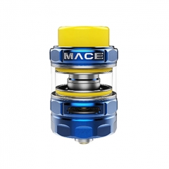 Authentic Ample Mace 24.5mm Sub Ohm Tank Clearomizer (Standard Edition) - Blue