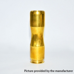 Caliber Style 27mm 18650 Mechanical Mod - Brass