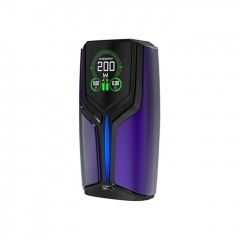  Authentic Wotofo Flux 200W VW Variable Wattage Box Mod - Purple