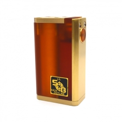 SOB Style 18650 Hybrid Mechanical Box Mod - Brown