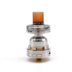 Authentic Advken MANTA MTL 24mm RTA Rebuildable Tank Atomizer 3ml - Silver