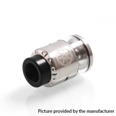 Authentic Asmodus Nefarius 25mm TF / BF RDTA Rebuildable Dripping Tank Atomizer w/ BF Pin 4ml - Silver