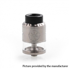 Authentic Asmodus Nefarius 25mm TF / BF RDTA Rebuildable Dripping Tank Atomizer w/ BF Pin 4ml - Silver