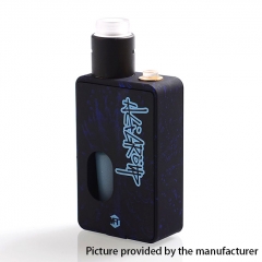 Authentic MFT Dark Flow Squonk Mechanical Box Mod + RDA Kit - Black Orange