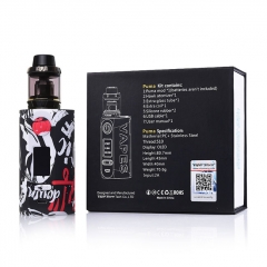 Authentic Vapor Storm Puma 200W TC VW APV Mod Kit w/2ml Clearomizer - Old Story