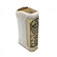 Doomsday Style 18650 Mechanical Mod - White