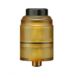 Dot Style 24mm RDTA Rebuildable Dripping Tank Atomizer 3.0ML w/ BF Pin - Yellow