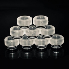 Replacement 810 Drip Tip for Atomizer 2pcs - Transparent