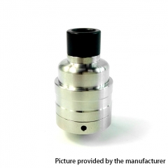 Kindbright Duetto Reborn Style 22mm 316SS RDA Rebuildable Dripping Atomizer w/ BF Pin - Silver
